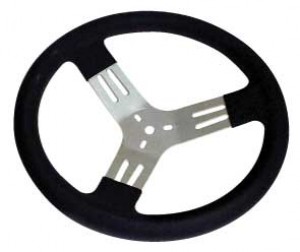 PRO-TEK 13" DISHED STEERING WHEEL