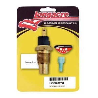 LONGACRE WATER TEMPERATURE SENDER ONLY - LON-52-43250