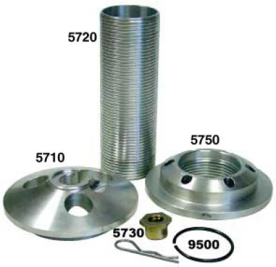 PRO-TEK COIL OVER KIT FOR 5" SPRINGS - CO-5600