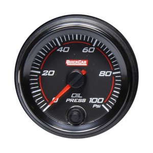 QUICKCAR REDLINE OIL PRESSURE GAUGE