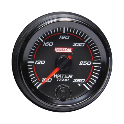 QUICKCAR REDLINE WATER TEMPERATURE GAUGE - QCP-69-006