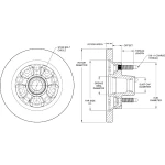 WILWOOD FRONT HYBRID ROTOR - WIL-160-9240LS