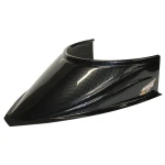 MD3 CURVED HOOD SCOOP - 5"; CARBON FIBER APPEARANCE - NO-040-4116