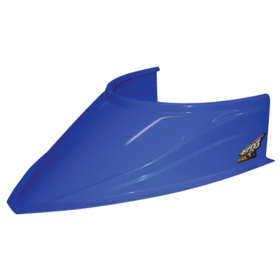 MD3 CURVED HOOD SCOOP - 5"; CHEVRON BLUE - NO-040-4116CB