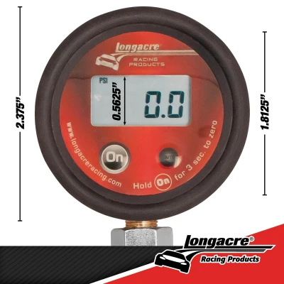 LONGACRE STANDARD DIGITAL AIR GAUGE - LON-52-53036