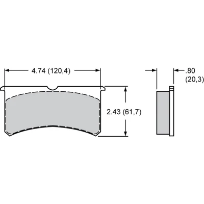 WILWOOD SUPERLITE BRAKE PADS - BP-20 COMPOUND - WIL-150-9416K