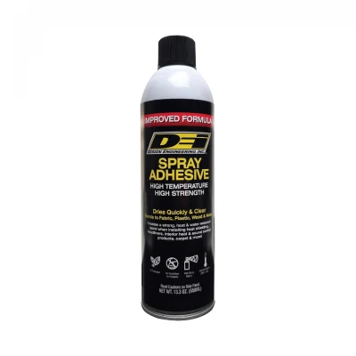 DEI HIGH TEMP SPRAY ADHESIVE - NET WT 13.3 OZ; 200°F HEAT RESISTANT - DEI-10492