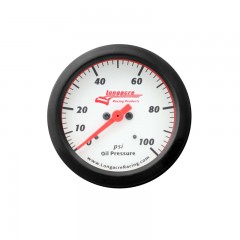 LONGACRE SPORTSMAN ELITE OIL PRESSURE GAUGE - 2-5/8