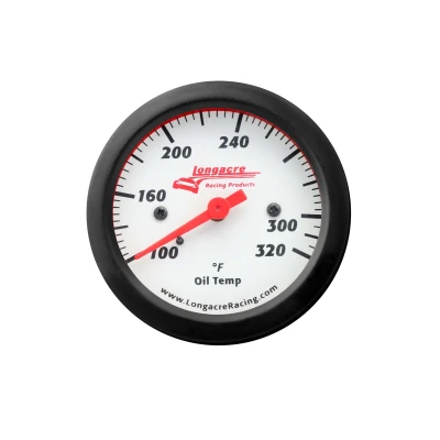 LONGACRE SPORTSMAN ELITE OIL TEMP GAUGE - 2-5/8"; 100-320°F - LON-52-46903