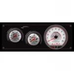 LONGACRE SPORTSMAN ELITE 2 GAUGE PANEL W/TACH - OIL PRESSURE, WATER TEMP - LON-52-46906