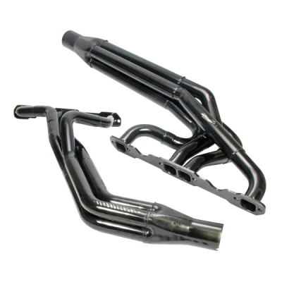 SCHOENFELD DIRT LATE MODEL LONG TUBE HEADERS - 604 CRATE - SCH-181-406LV3GCM-3