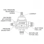 KSE RACING PRODUCTS BILLET BYPASS FUEL REGULATOR - KSE-2005