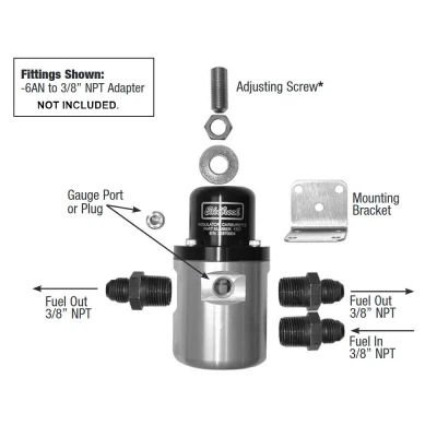 EDELBROCK FUEL PRESSURE REGULATOR - EDL-1727