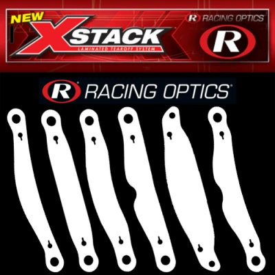 RACING OPTICS XSTACK LAMINATED TEAROFF SYSTEM - TO-RO-XSTACKS