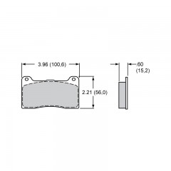 WILWOOD HIGH PERFORMANCE RACING BRAKE PADS