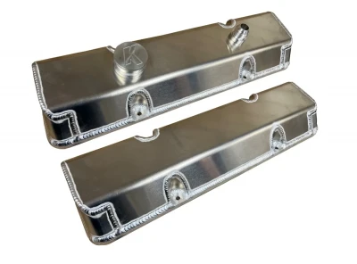 KEVKO ALUMINUM VALVE COVER SET - KEV-VC208-2