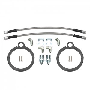 WILWOOD STAINLESS STEEL BRAIDED BRAKE FLEXLINE KIT