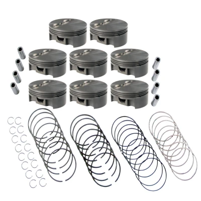 MAHLE 2BBL LW FLAT TOP PISTON KIT - MAH-930206630