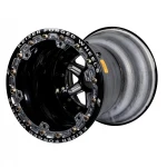 KEIZER SPRINT RIGHT REAR FORGED BEADLOCK WHEEL - KAW-15176SPFBLB