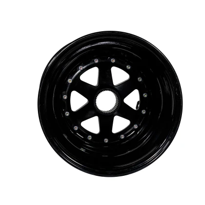 KEIZER SPRINT RIGHT REAR FORGED BEADLOCK WHEEL - KAW-15176SPFBLB