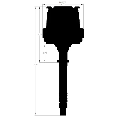 MSD CIRCLE TRACK HEI DISTRIBUTOR - MSD-8362CT