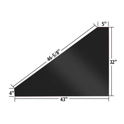 MD3 MODIFIED PLASTIC NOSE PANEL - MD3-M22130L