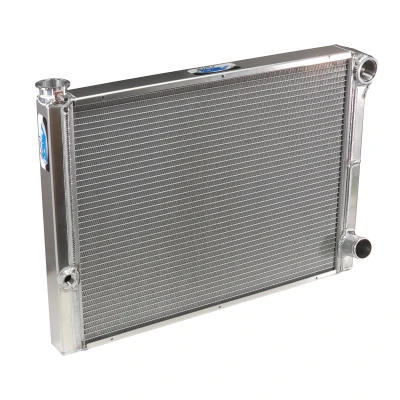 AFCO CIRCLE TRACK LIGHTWEIGHT DOUBLE PASS UNIVERSAL INLET ALUMINUM RADIATORS - AFC-RADIATORS-LW