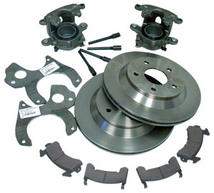 PRO-TEK 7.5" GM REAR DISC BRAKE KIT