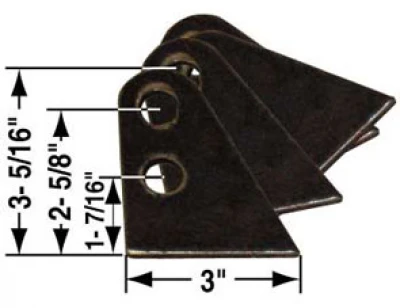 PRO-TEK ADJUSTABLE CONTROL ARM MOUNTS - UCM-1000