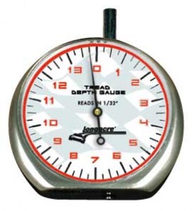 LONGACRE TIRE TREAD DEPTH GAUGE