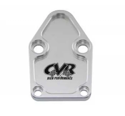 CVR BILLET FUEL PUMP BLOCK OFF PLATE - CVR-BOP63CL