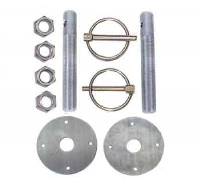 ALUMINUM HOOD PIN KIT - hp-3000-10