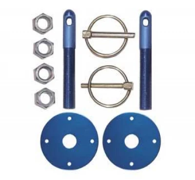 ALUMINUM HOOD PINS - HP-3000-BLU