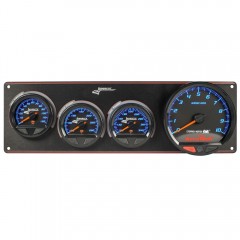 LONGACRE SMI ELITE GAUGE PANEL WITH TACH