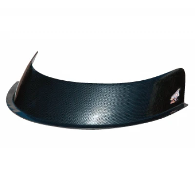 MD3 MOLDED PLASTIC AIR DEFLECTORS - 3"; CARBON FIBER GRAPHIC - NO-040-4100