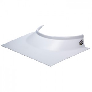 MD3 COCKPIT DEFLECTOR - 3.5"; WHITE