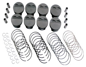 MAHLE SBC FLAT TOP POWERPAK PISTON KIT