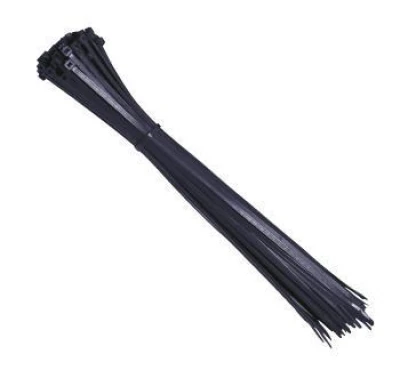 PRO-TEK PLASTIC TIES - PT-0100-BLK