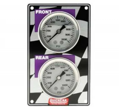 QUICKCAR LIQUID FILLED BRAKE BIAS GAUGE - QCP-61-101