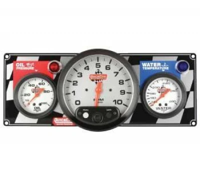 QUICKCAR STANDARD GAUGE PANEL WITH TACH - QCP-61-6031