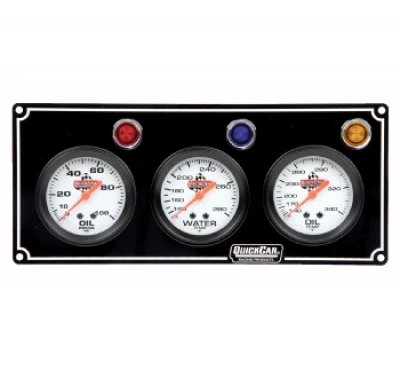 QUICKCAR STANDARD 3-GAUGE PANEL - QCP-61-6711