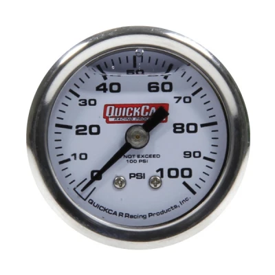 QUICKCAR MINI FUEL PRESSURE GAUGE - QCP-611-90100