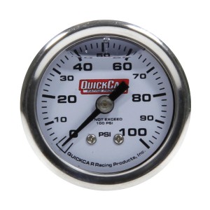 QUICKCAR MINI FUEL PRESSURE GAUGE