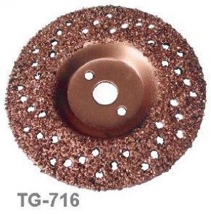 PRO-TEK TIRE GRINDING DISK - 7"; 16 GRIT