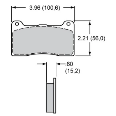 WILWOOD NDL/NDP BRAKE PADS - WIL-150-12248K