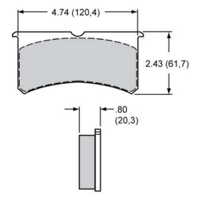 WILWOOD FORGED SUPERLITE BRAKE PADS - WIL-15H-8114K