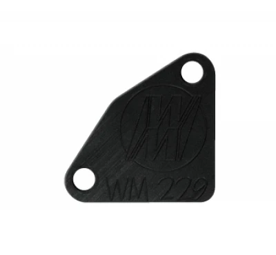 WEHRS MACHINE EGR BLOCKOFF PLATE FOR GM INTAKE - WMP-WM229