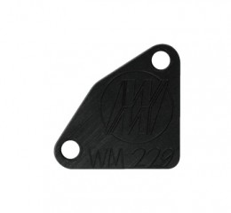 WEHRS MACHINE EGR BLOCKOFF PLATE FOR GM INTAKE